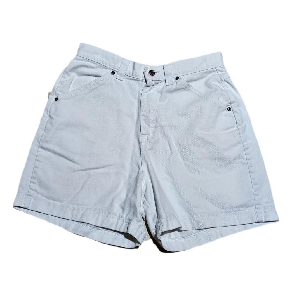 90s Granola Indie White Lee Riders High Waisted Shorts